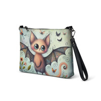 Bat Green Crossbody bag - Thumbnail 1