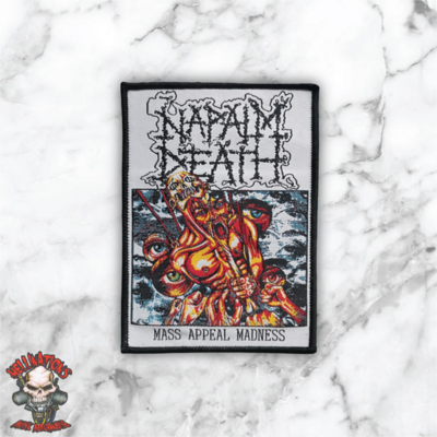NAPALM DEATH Rectangular Woven Patches