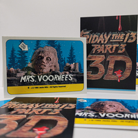 Friday the 13th part 3 - Custom Horror Trading Card Sticker Set - Thumbnail 3