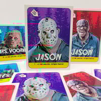 Friday the 13th part 3 - Custom Horror Trading Card Sticker Set - Thumbnail 1