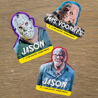 Friday the 13th part 3 - Custom Horror Trading Card Sticker Set - Thumbnail 6