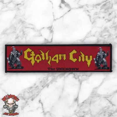 GOTHAM CITY Woven Patches