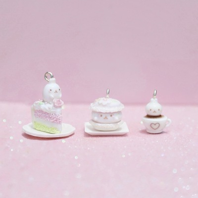 Molang tea party charms