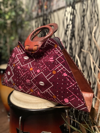 Ghanian African Fabric Handbag