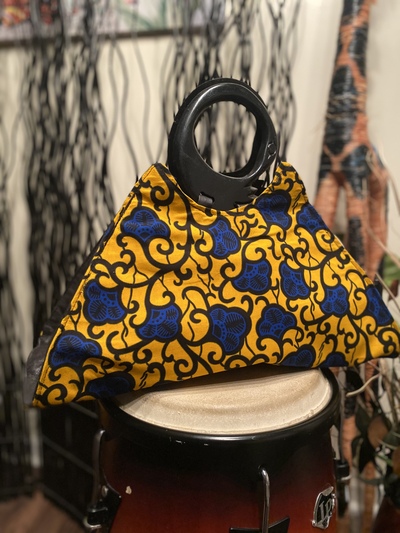  Ghanian African Fabric Handbag