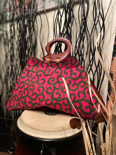 Ghanian African Fabric Handbag