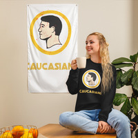 Caucasian Sweatshirt Unisex - Thumbnail 6