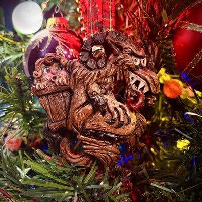 Krampus ornament 
