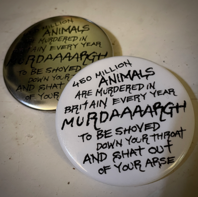 ENT 450 Million Animals Pin Badge