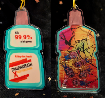 Mouthwashing Shaker Charm