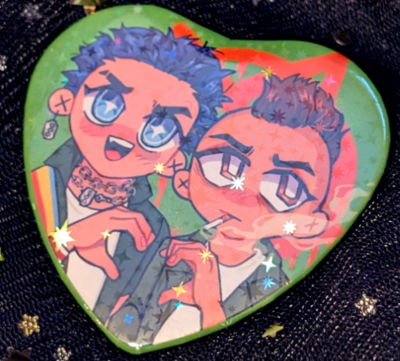 CLEARANCE SLC Punk Heart Pin