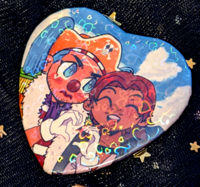 CLEARANCE Shuggy Heart Pin