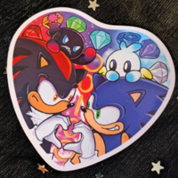 Sonic Adventure 2 Pin/ Sticker - Thumbnail 1