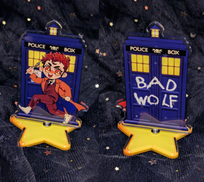 Tenth Doctor Spinning Standee