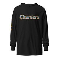 Chargers Marble Hooded Long-Sleeve Tee - Thumbnail 13