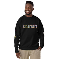 Chargers Marble Unisex Premium Sweatshirt - Thumbnail 2