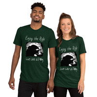 Enjoy the Ride V2 tri-blend Bella 3413 Short sleeve t-shirt - Thumbnail 2