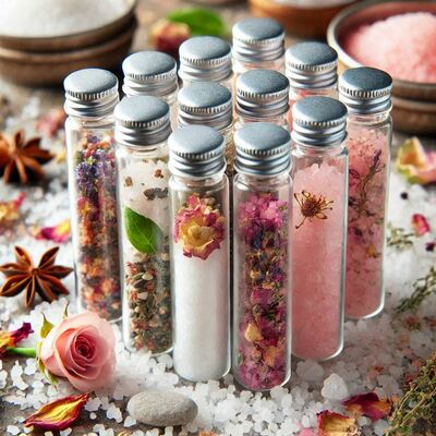 20 Herbal Bath Salts | 3 Oz. | Choose Your Scent