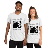 Enjoy the Ride V2 tri-blend Bella 3413 Short sleeve t-shirt - Thumbnail 8