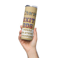 Exit 206 & Fairground GOLD Stainless Steel Tumbler - Thumbnail 1