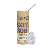 Exit 206 & Fairground GOLD Stainless Steel Tumbler - Thumbnail 3