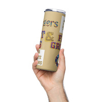 Exit 206 & Fairground GOLD Stainless Steel Tumbler - Thumbnail 5