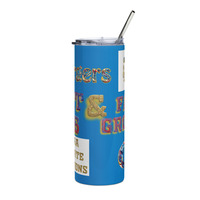 Exit 206 & Fairground BLUE Stainless Steel Tumbler - Thumbnail 1