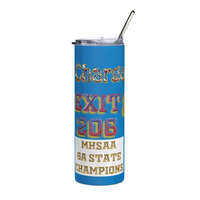 Exit 206 & Fairground BLUE Stainless Steel Tumbler - Thumbnail 9