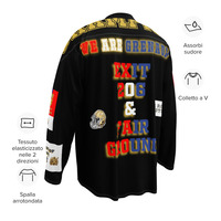 WE ARE CHAMPIONS!! BLACK Recycled Fan Jersey - Thumbnail 6