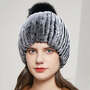 Autumn and Winter Otter Rabbit Fur Warm Ear Protection Fox Fur Rabbit Fur Hat-2