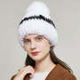 Autumn and Winter Otter Rabbit Fur Warm Ear Protection Fox Fur Rabbit Fur Hat-4