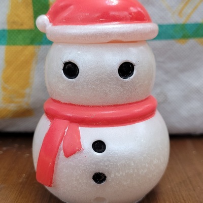 Snowman trinket box
