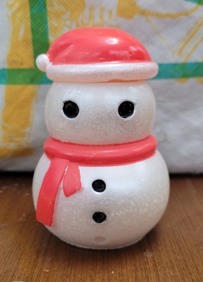 Snowman trinket box