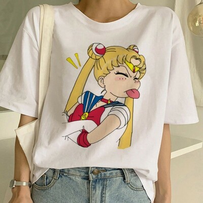  Sailor Moon Summer New Fashion T Shirt 
