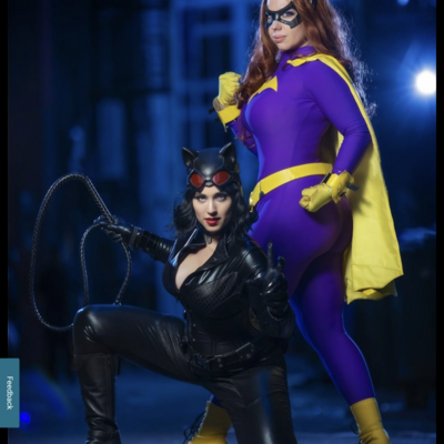 Catwoman & batgirl