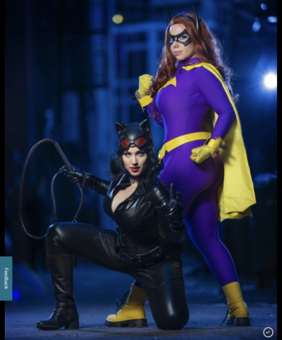 Catwoman & Batgirl
