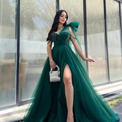 A-line formal dress, evening dress,prom gowns,prom dresses z83 - Thumbnail 1