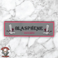 BLASPHÈME Stripe Woven Patches - Thumbnail 1