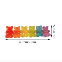 GUMMY BEAR HAIR CLIPS - Thumbnail 5
