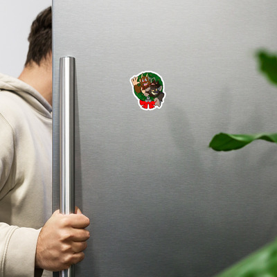 Chestnut and krump 2024 magnet