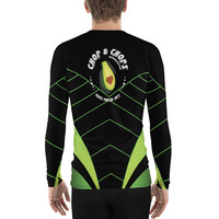 Neon Web Men's Rash Guard - Thumbnail 1