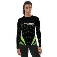 Neon Web Women's Rash Guard - Thumbnail 2