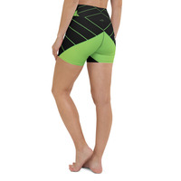 Neon Web Women's Shorts - Thumbnail 4