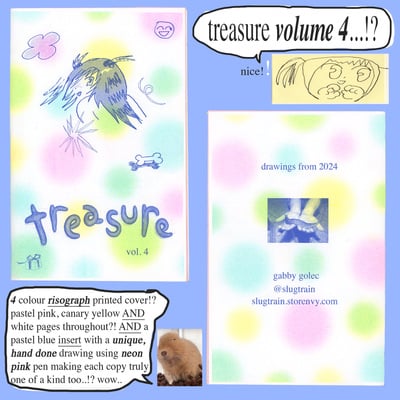Treasure zine vol. 4 - Thumbnail 1