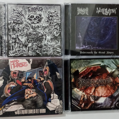 Terrorazor, shambles/encoffination , mad throng, incarnated cds - Thumbnail 2