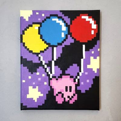 Balloons in the clouds