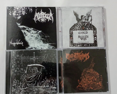 ANDRACCA, COLD/SACRIS RITUS VERMES, INFINITUM OBSCURE, ONSLAUGHT  KOMMAND Cds
