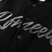 CYBER "STEERING WHEEL"VARSITY JACKET - Thumbnail 5