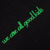 "WE ARE ALL GOOD KIDS" VARSITY JACKET ( Removable Hood )  - Thumbnail 4