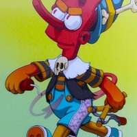  A3 LENTICULAR 2 Images-1 Print. Changes as You Move! by Dhani Barragan "BAROCCHIO"  - Thumbnail 2